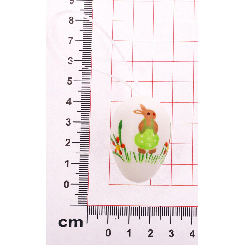 VAJÍČKA 12ks 4cm*MIX BAREV