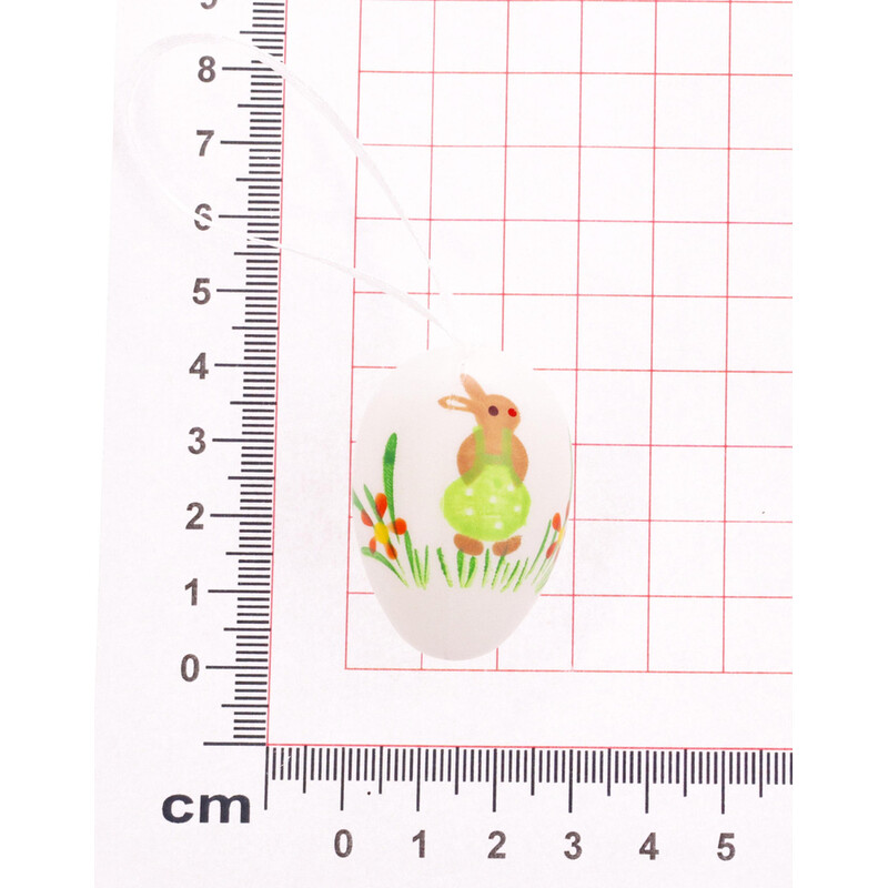 VAJÍČKA 12ks 4cm*MIX BAREV