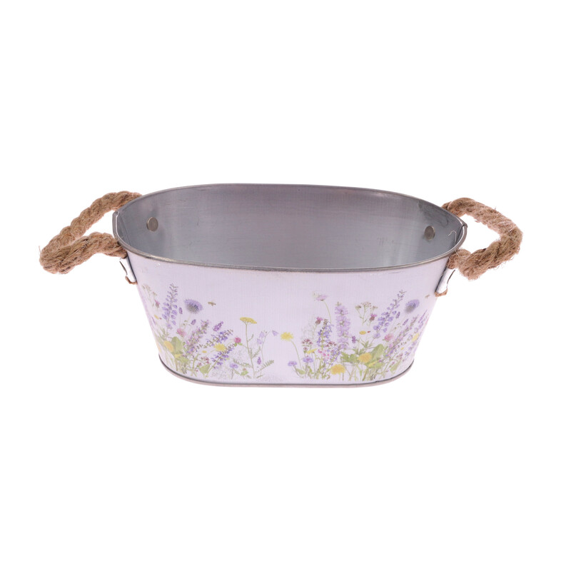 PLECHOVÝ OBAL OVÁL 20x12x08cm*MIX BAREV