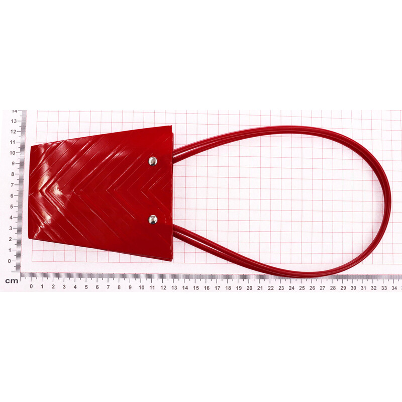 TAŠKA H 11,5x12,5x34cm*ČERVENÁ