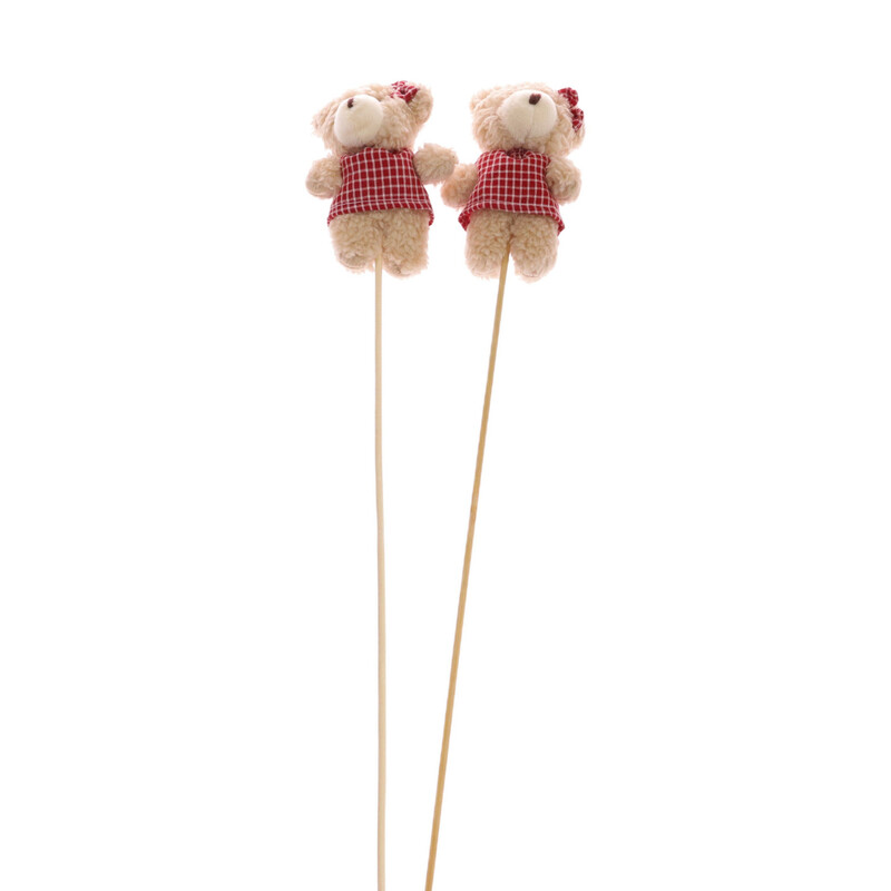 ZÁPICH MEDVÍDEK 08x12x50cm*MIX BAREV