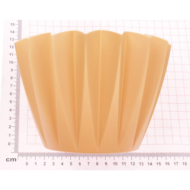 OBAL ADONIS PASTEL průměr 14cm*HNĚDÁ