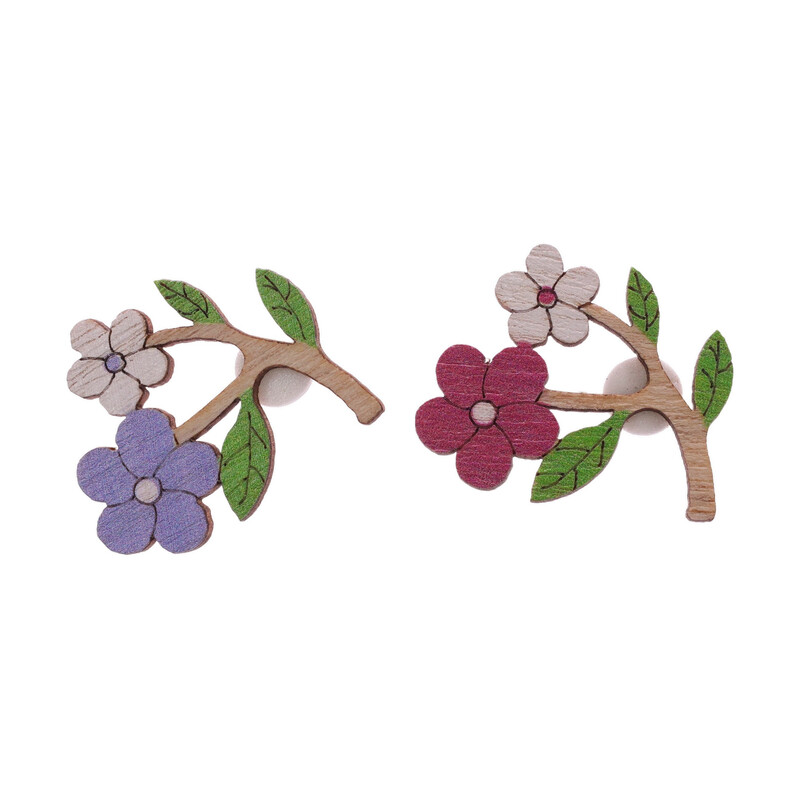 KYTKY NALEPOVACÍ 3X3,5cm 18ks*MIX BAREV