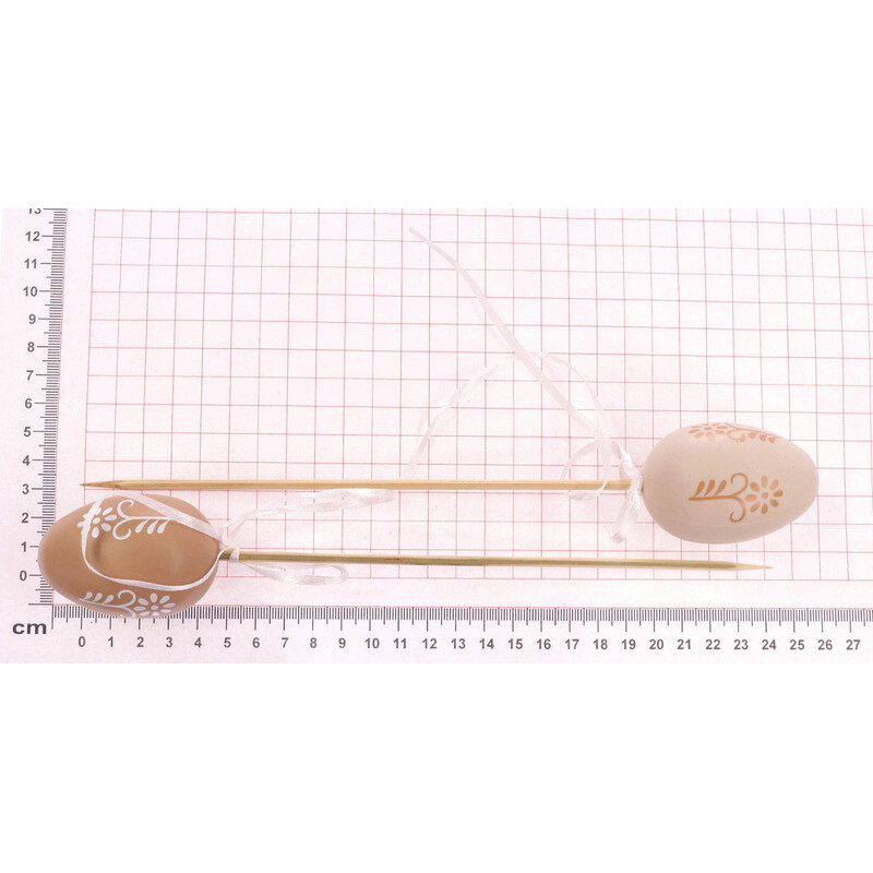 ZÁPICH VAJÍČKA 6ks 6x25cm*MIX BAREV