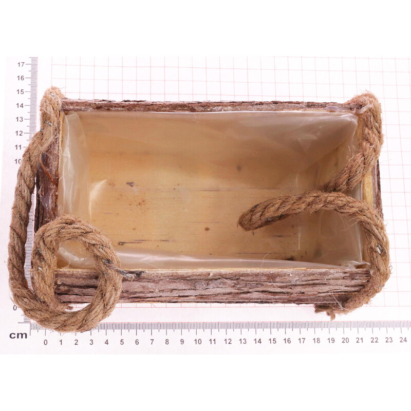 TRUHLÍK 17x09x08cm*HNĚDÁ