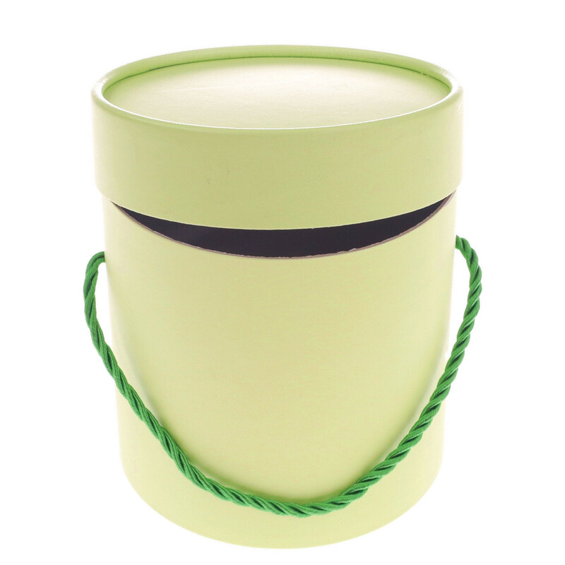 KVĚTINOVÝ BOX 11,5x12cm*ZELENÁ