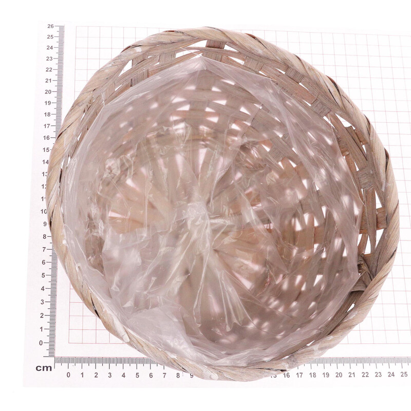 KOŠ PROUTĚNÝ 21x10cm*MIX BAREV