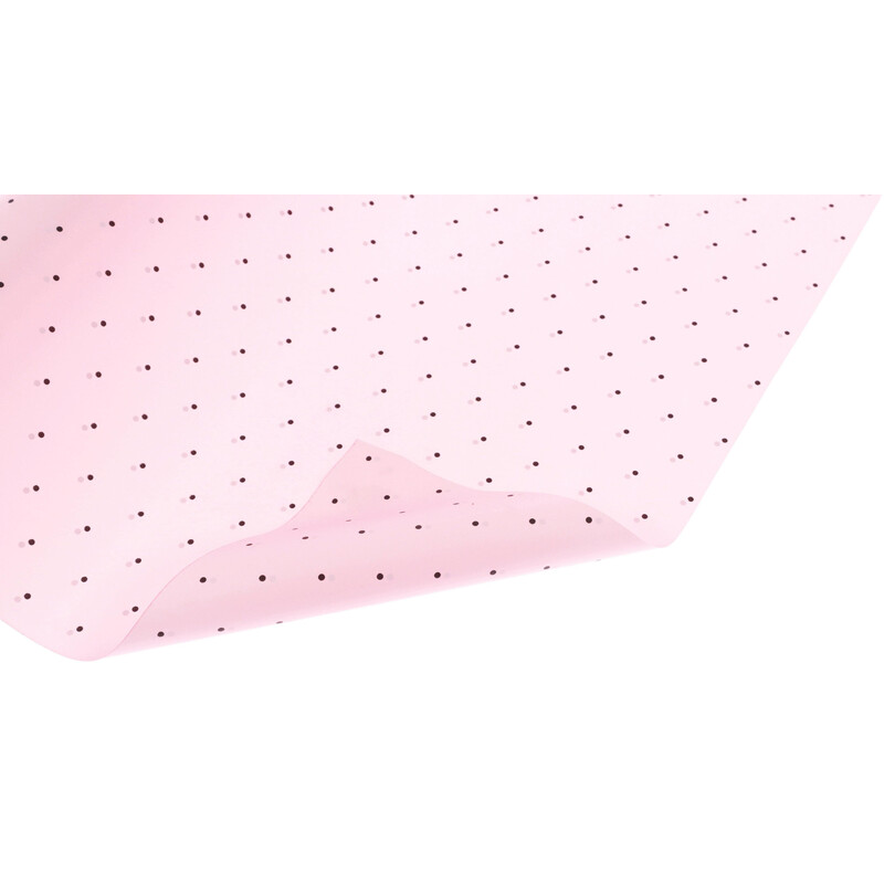 ROLE PLAST PUNTÍK 50cmx9yd*RŮŽOVÁ SV.