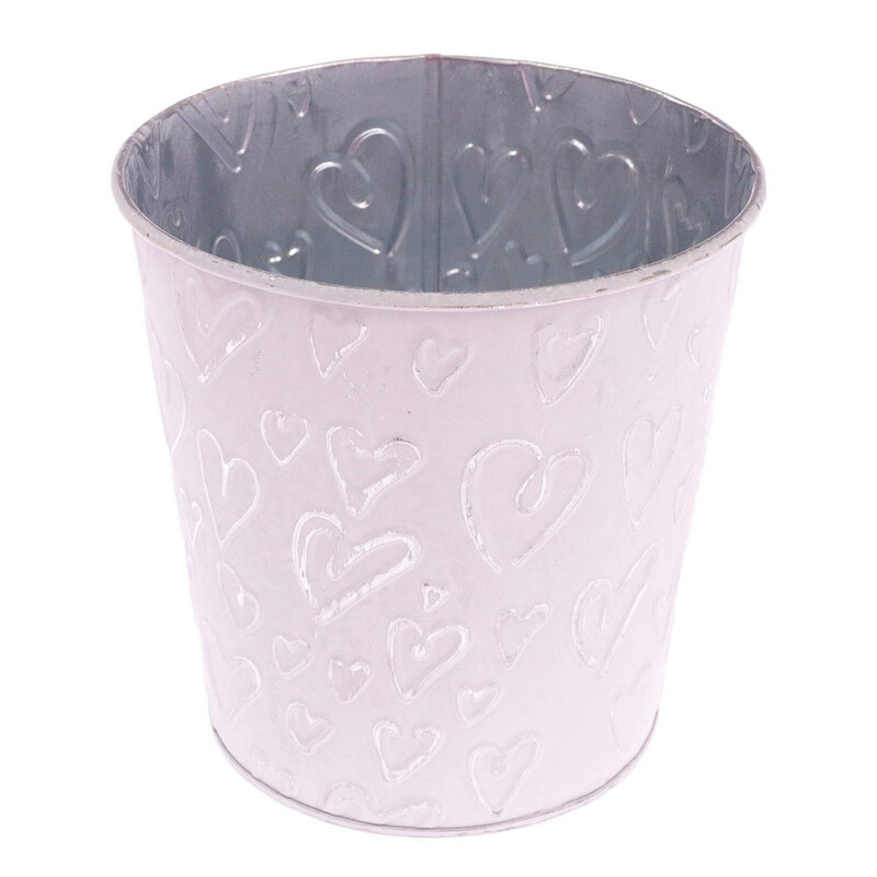 PLECHOVÝ OBAL 14x14cm*BÍLÁ