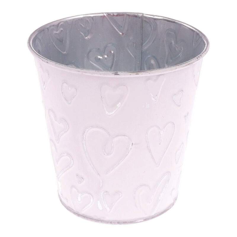 PLECHOVÝ OBAL 10x10cm*BÍLÁ