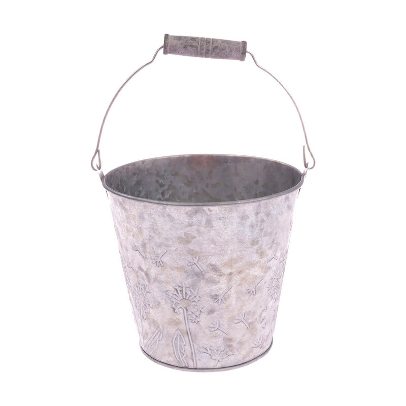 PLECHOVÝ KBELÍK 14x13cm*MIX BAREV