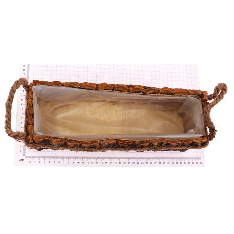 TRUHLÍK KŮRA 38x10x15cm 32x9x9cm*HNĚDÁ