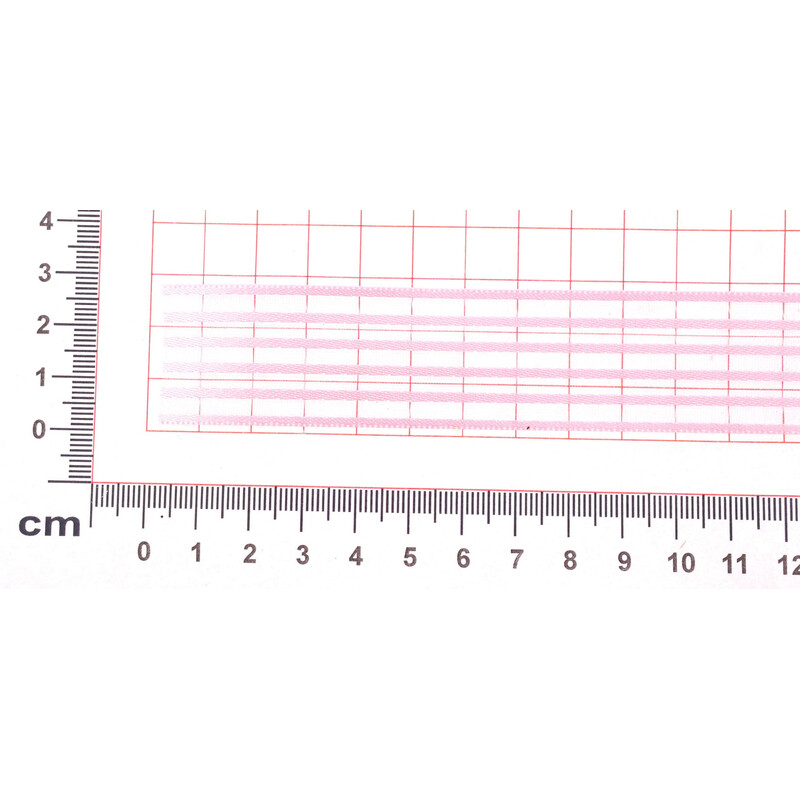 ATLASOVÁ STUHA OBOULÍC. 25mmx25m*RŮŽOVÁ 108603