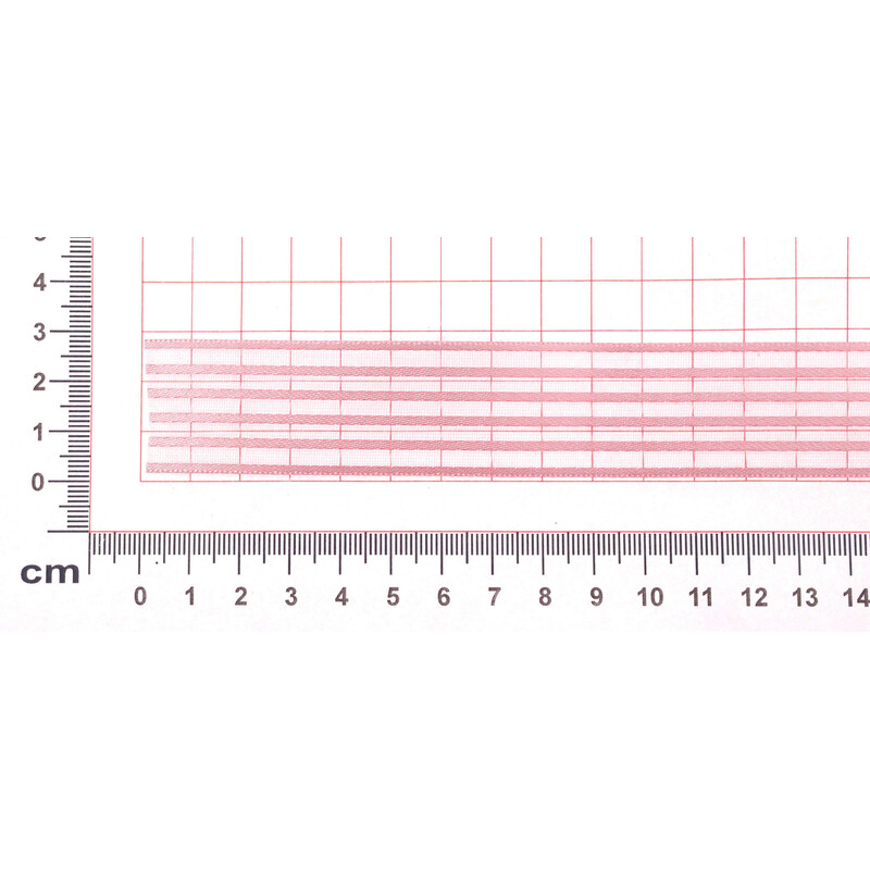 ATLASOVÁ STUHA OBOULÍC. 25mmx25m*STARORŮŽOVÁ 108607
