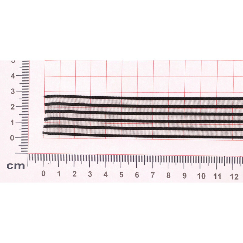ATLASOVÁ STUHA OBOULÍC. 25mmx25m*ČERNÁ 103900