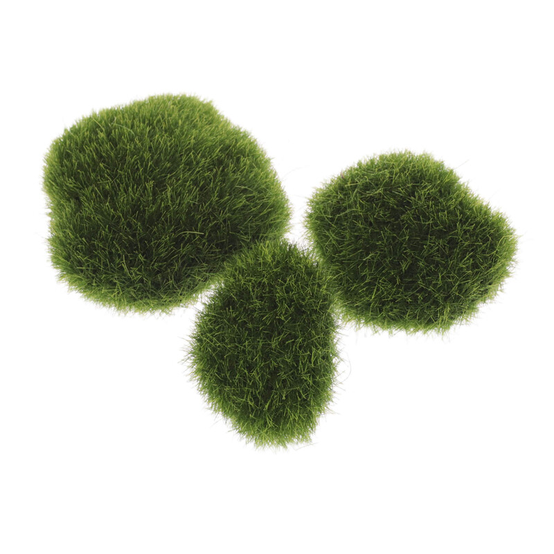 KAMENY MECHOVÉ 5ks*ZELENÁ