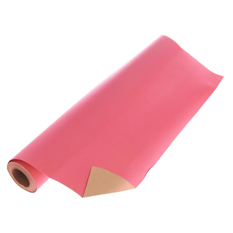 PAPÍR VLNITÝ F233 50cmx8m*RŮŽOVÁ TM. 210