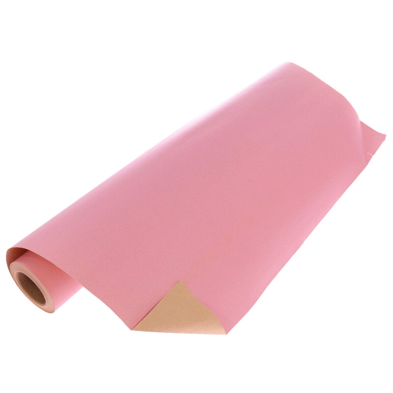 PAPÍR VLNITÝ F233 50cmx8m*RŮŽOVÁ 094