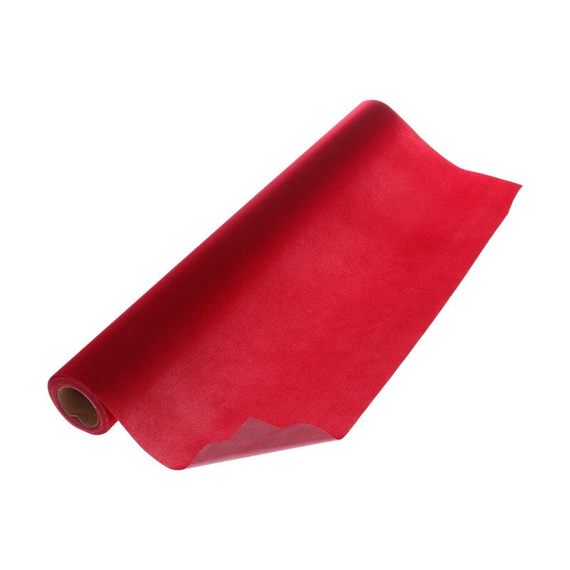 ROLE ZAMSZ F234 50cmx5yd*ČERVENÁ 012