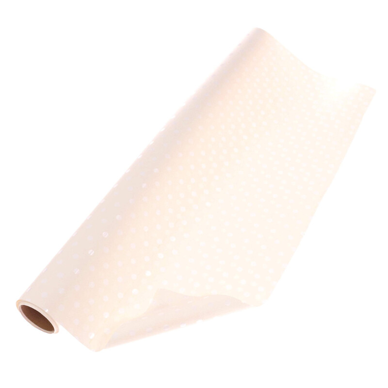 ROLE PLAST PUNTÍK 50cmx8m*KRÉMOVÁ 84