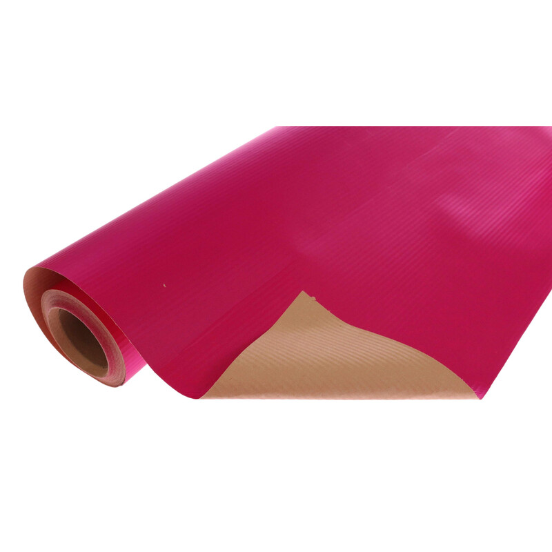 PAPÍR VLNITÝ F233 50cmx8m*RŮŽOVÁ TM. 187