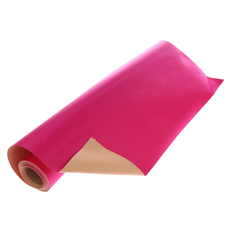 PAPÍR VLNITÝ F233 50cmx8m*RŮŽOVÁ TM. 187