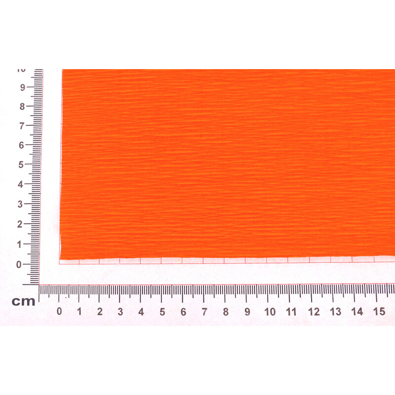 KREP 50cmx2,5m 180g*20E2 ORANŽOVÁ