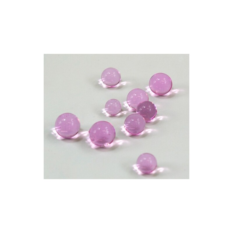 GELOVÉ PERLIČKY 16-18mm 10g*RŮŽOVÁ