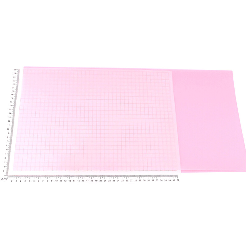ARCH PLAST 58x58cm 20ks*RŮŽOVÁ SV. 23