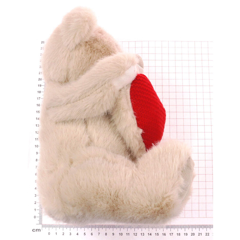 MEDVĚD SEDÍCÍ 23cm*KRÉMOVÁ