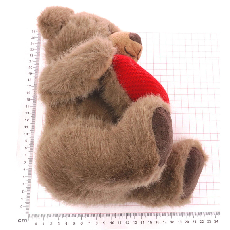 MEDVĚD SEDÍCÍ 23cm*PŘÍRODNÍ