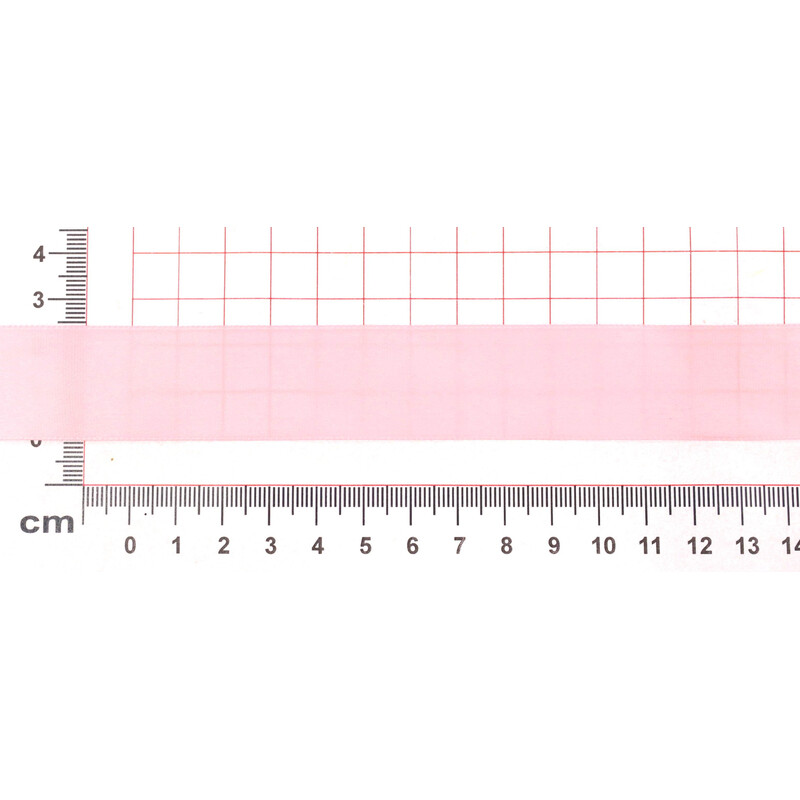 ATLASOVÁ STUHA MAT OB. 24mmx20m*RŮŽOVÁ 108601