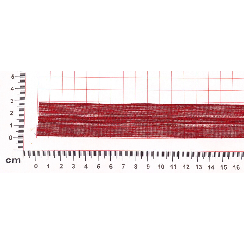 PLÁTNOVÁ STUHA EFEKT 25mmx20m*BORDOVÁ 108646/1