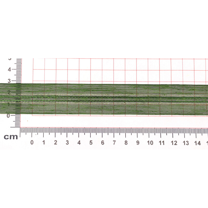 PLÁTNOVÁ STUHA EFEKT 25mmx20m*ZELENÁ 103322/1