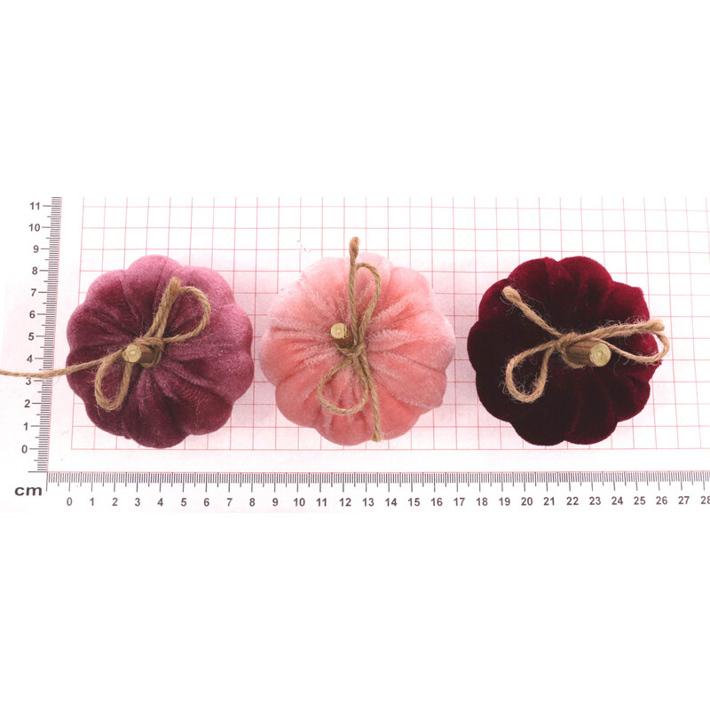 DÝNE 8X5cm 9ks*RŮŽOVÁ+RŮŽOVÁ TM.