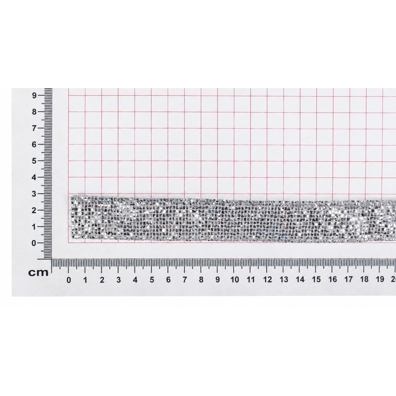 STUHA WS-804 25mmx10yd*STŘÍBRNÁ