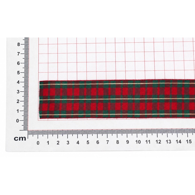 STUHA RAUL 3589 40mmx15m*ČERVENÁ+ZELENÁ