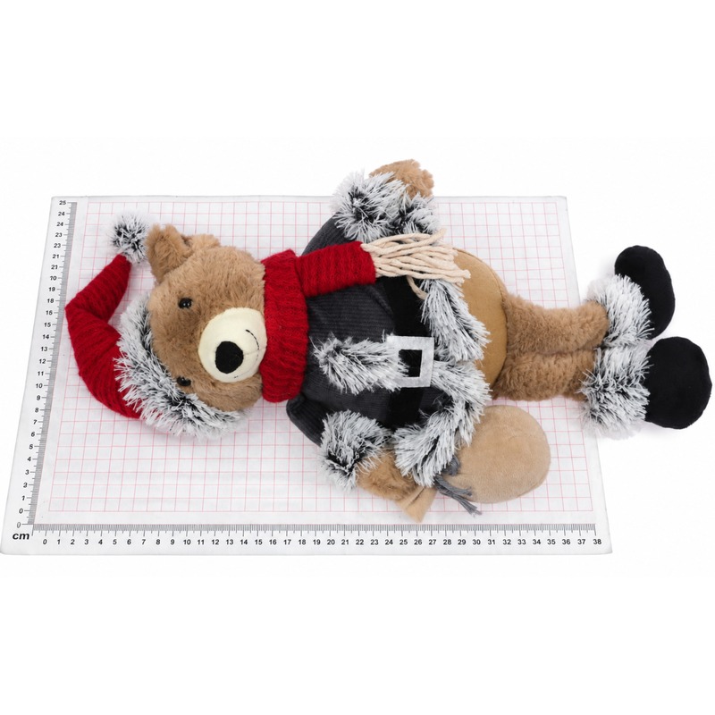MEDVĚD SEDÍCÍ 25cm*MIX BAREV